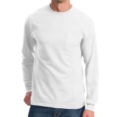 Port & Company® Long Sleeve Essential Pocket Tee - Apparel