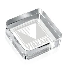 Employee Gifts - ClearEdge Crystal Etch Paperweight