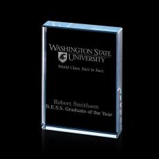 JadeVista Etched Rectangular Paperweight - Desk & Office