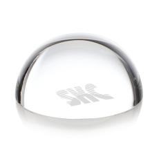 CrystalVue Dome Etch Paperweight - Desk & Office
