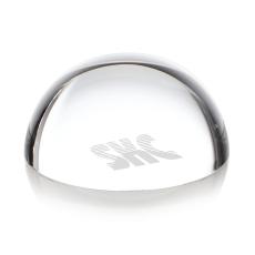 CrystalVue Dome Etch Paperweight - Paperweights