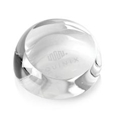 CrystalSlant OptiClear 3.5" Paperweight - Desk & Office