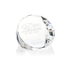 OptiGlint Crystal Prism Paperweight - Paperweights