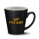 Elegante DuoTone 12oz Ceramic Mug â Screen Etch