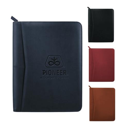 Desk & Office - Journals & Notebooks - Padfolios - FSC® Mix Pedova™ Zippered UltraHyde Padfolio
