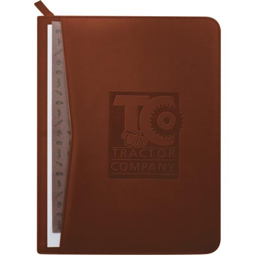Desk & Office - Journals & Notebooks - Padfolios - FSC&reg; Mix Pedova&trade; Zippered UltraHyde Padfolio