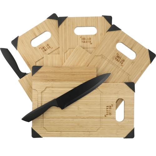 Home & Kitchen - Cutting Boards - BambooCraft Slice-Stand Cutting Board
