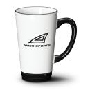 SleekSilhouette 17oz DualTone Ceramic Mug