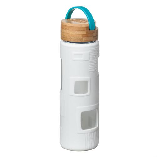 Drinkware - Water Bottles - EcoGrip 22oz Engraved Glass Hydration Vessel