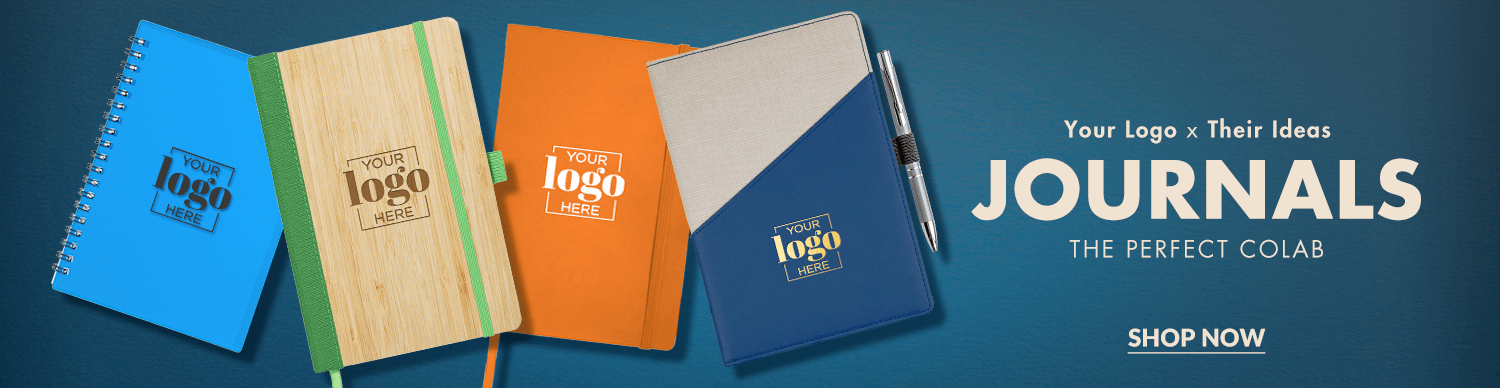 Custom Logo Journals and Notebooks