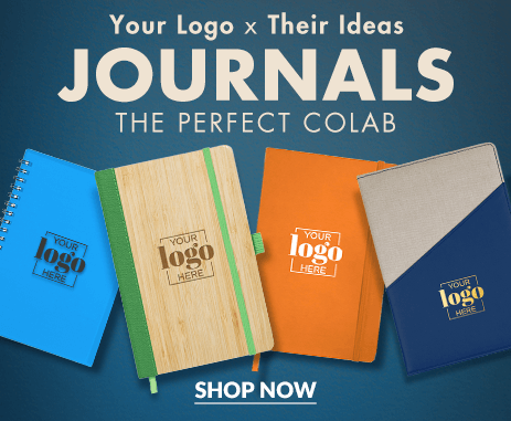 Custom Logo Journals and Notebooks